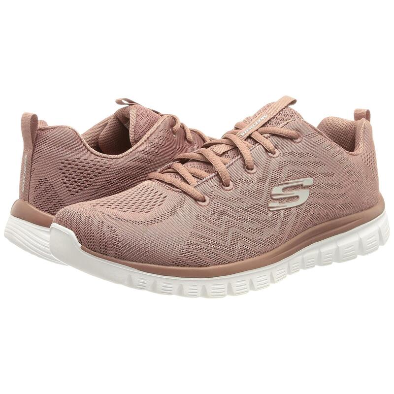 Zapatilla Multideporte para MUJER SKECHERS GRACEFUL-GET CONNECTED-BBK