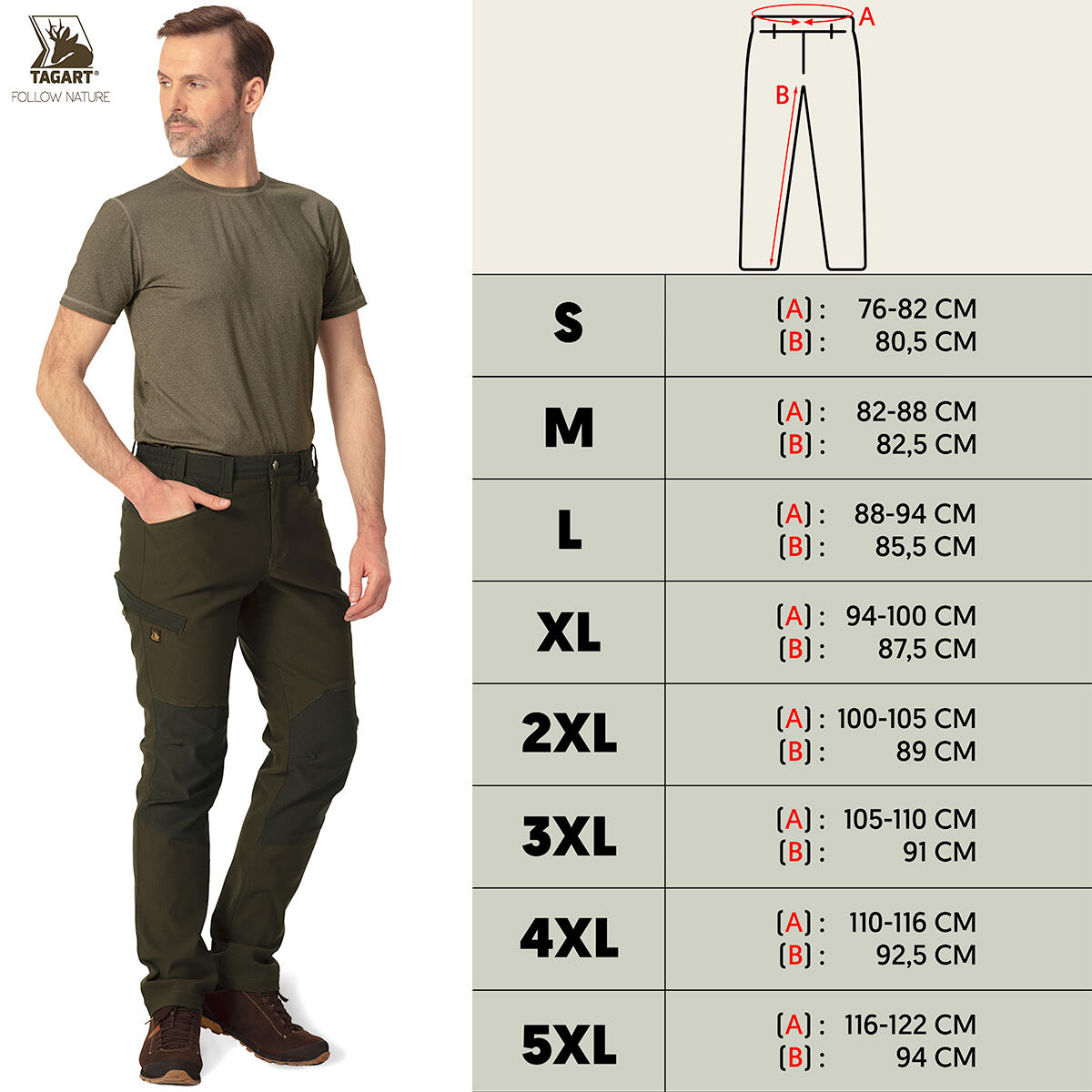 Pantalon de chasse Cramp Pro séchant rapidement pour hommes 2/5