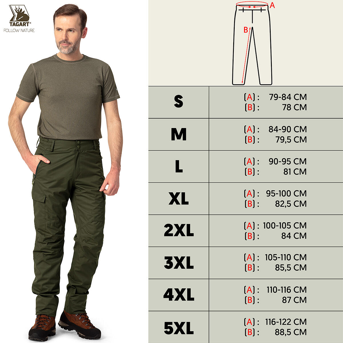 Pantalon de chasse Rain Light pour homme avec membrane efficace 2/5