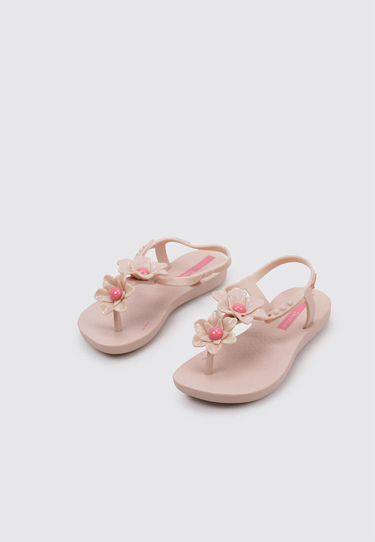 Tongs Surf Enfants Ipanema IPANEMA CLASS FLOWER SANDAL KIDS Beig 2/5