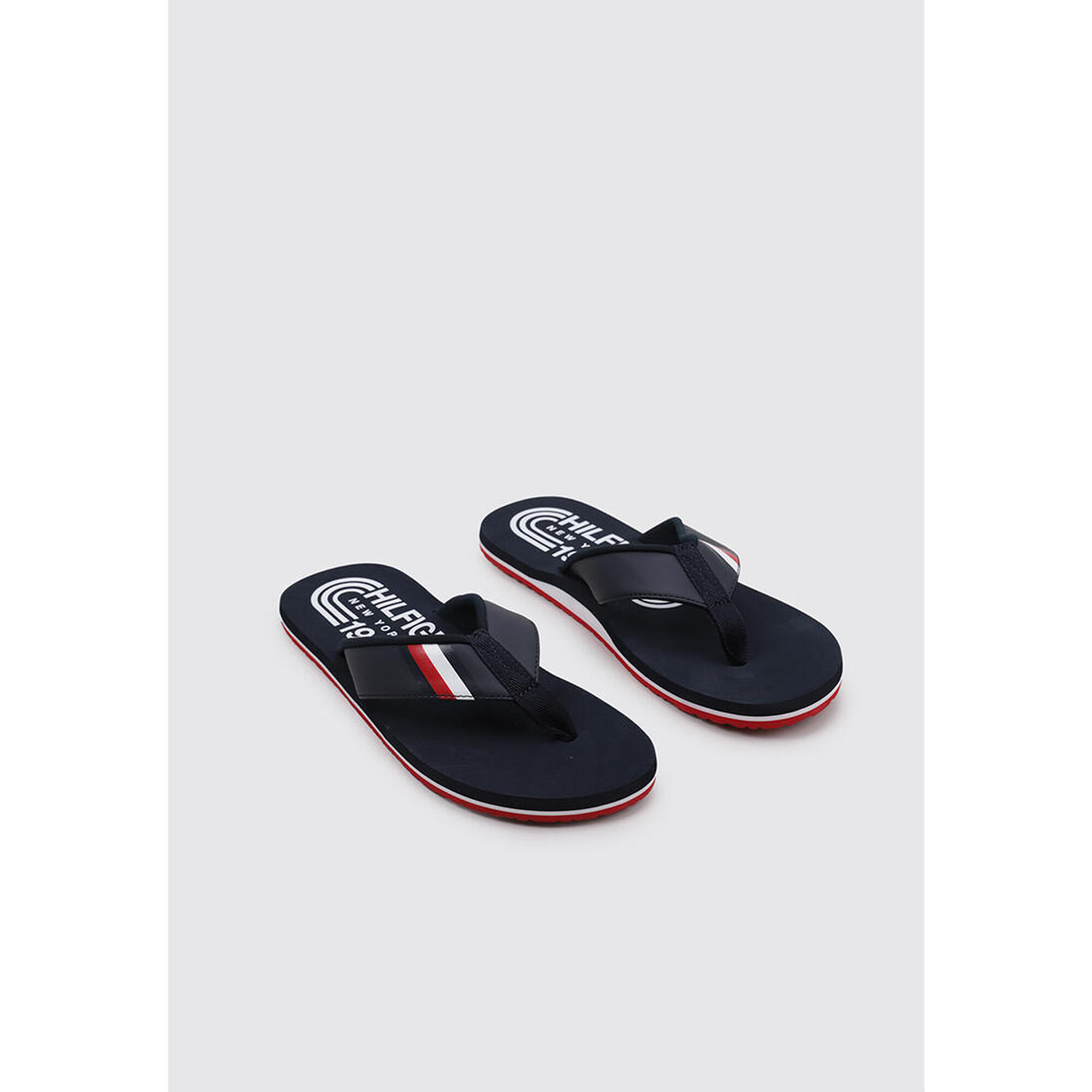 Chanclas Surf Hombre Tommy Hilfiger HILFIGER RWB PADDED BEACH SANDAL Azul