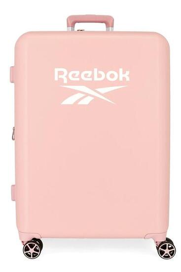 Maleta mediana ABS rígida Unisex Reebok Roxbury 70cm 81L Negro