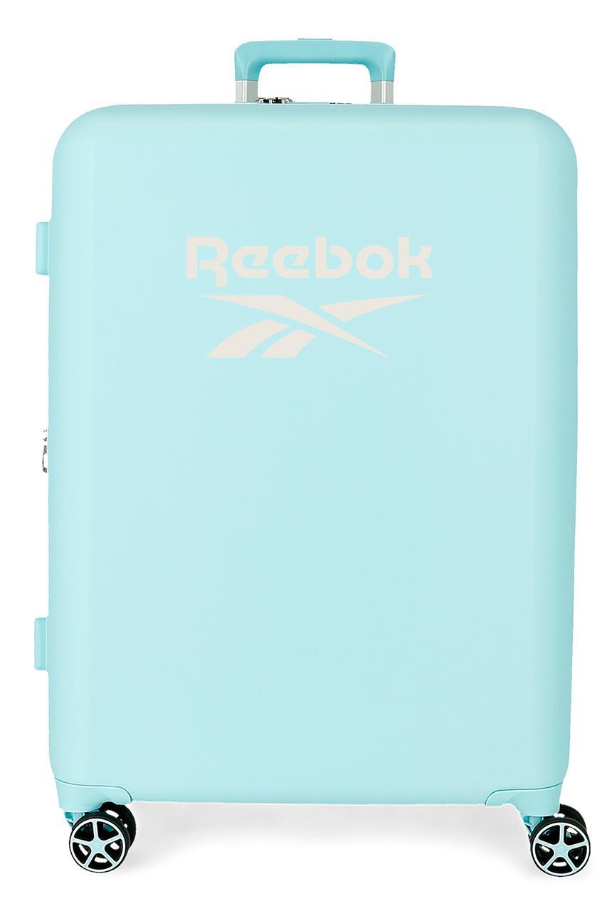 Mala média abs rígida menina reebok roxbury 70cm 81l turquesa