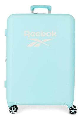 Maleta mediana ABS rígida Unisex Reebok Roxbury 70cm 81L Negro