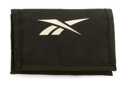 Portafoglio con porta monete unisex Reebok Malden Nero