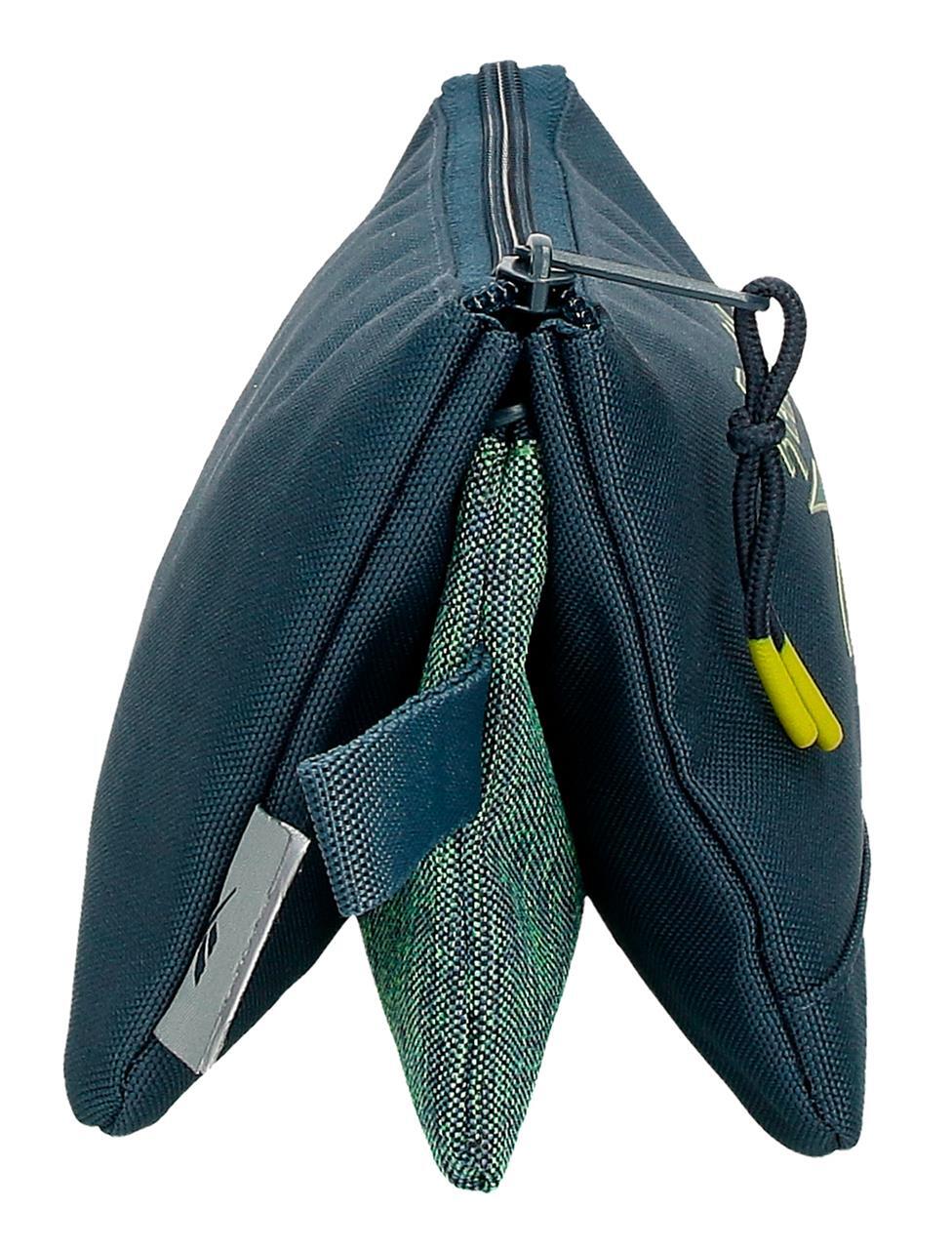 Estuche tres compartimentos Reebok Summerville 12cm Azul marino 3/7