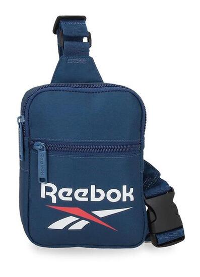 Borsa a tracolla incrociata unisex Reebok Ashland 18cm Blu Navy