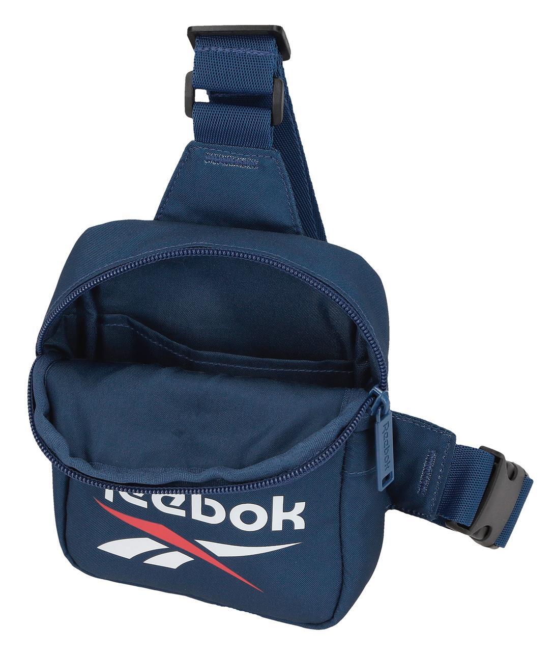 Bandoleira cruzada Unisex Reebok Ashland 18cm Azul marinho 3/5