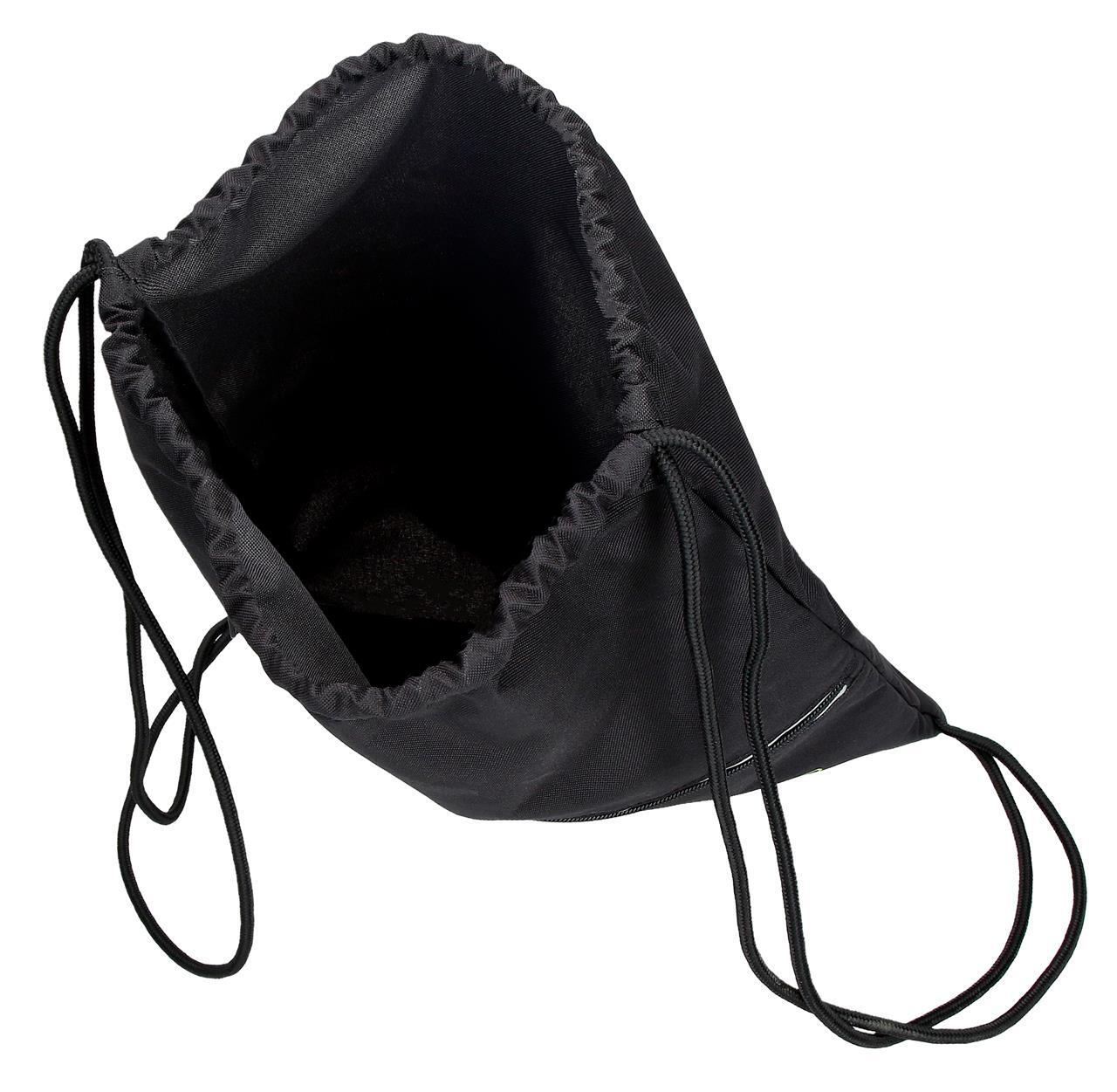 Mochila saco Unisex  Reebok Adisson 15L Negro 3/4