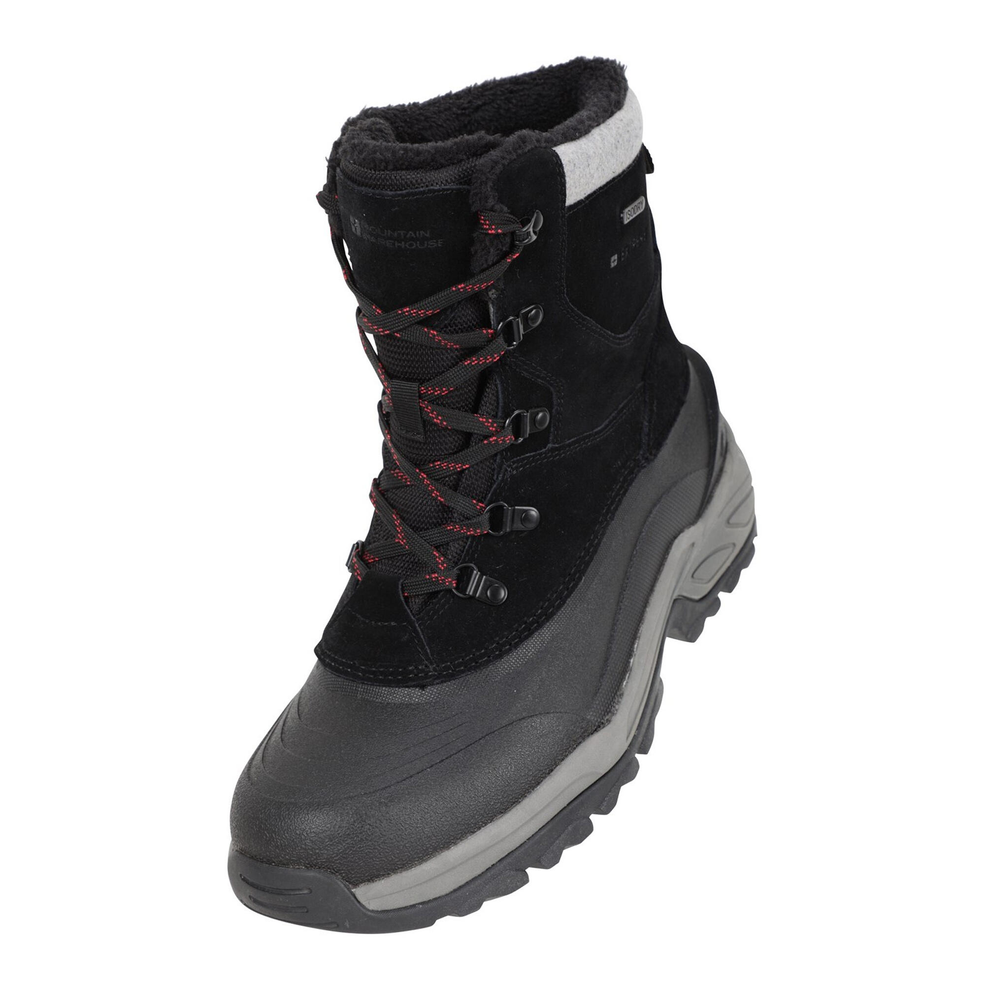 Mountain Warehouse Mens Snowdon Extreme Suede Snow Boots