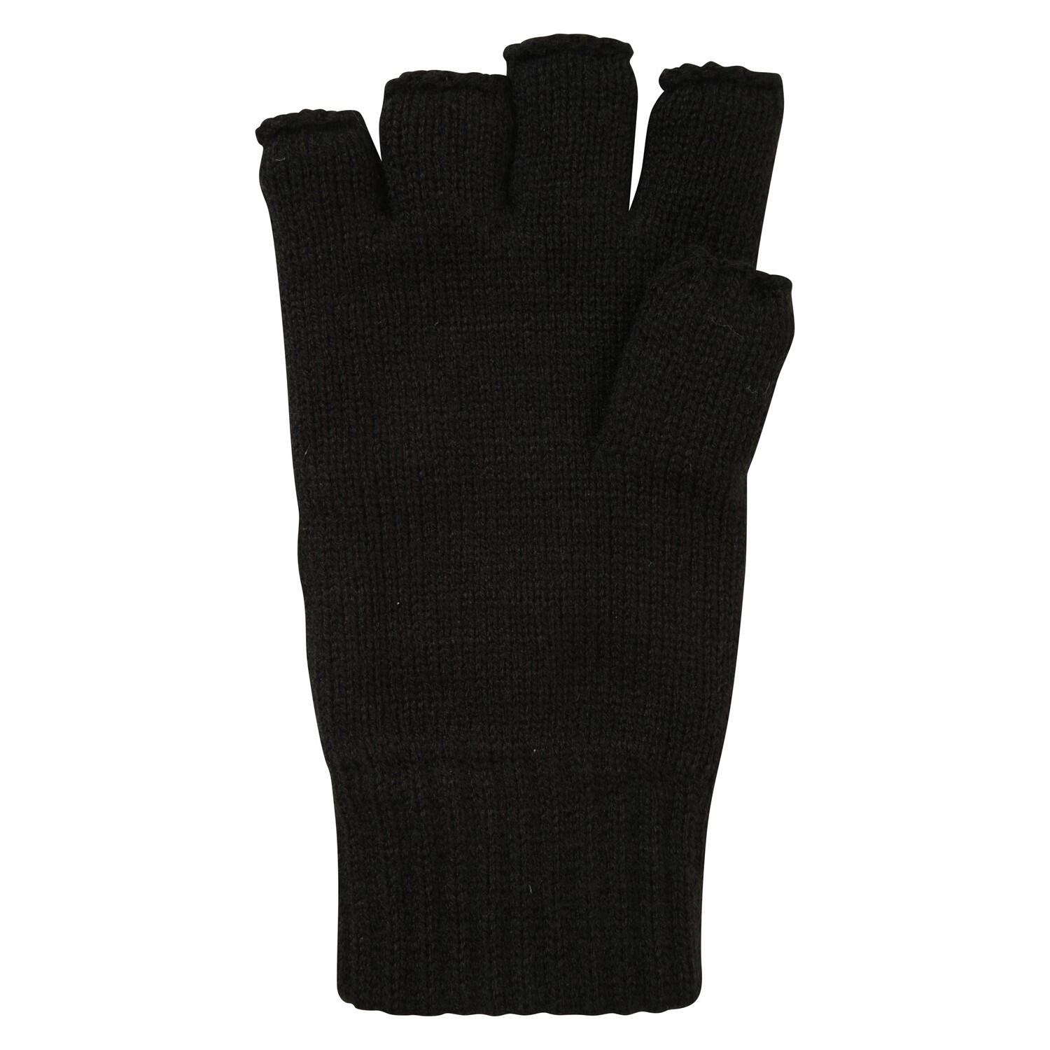 Mountain Warehouse Unisex Adult Knitted Fingerless Gloves