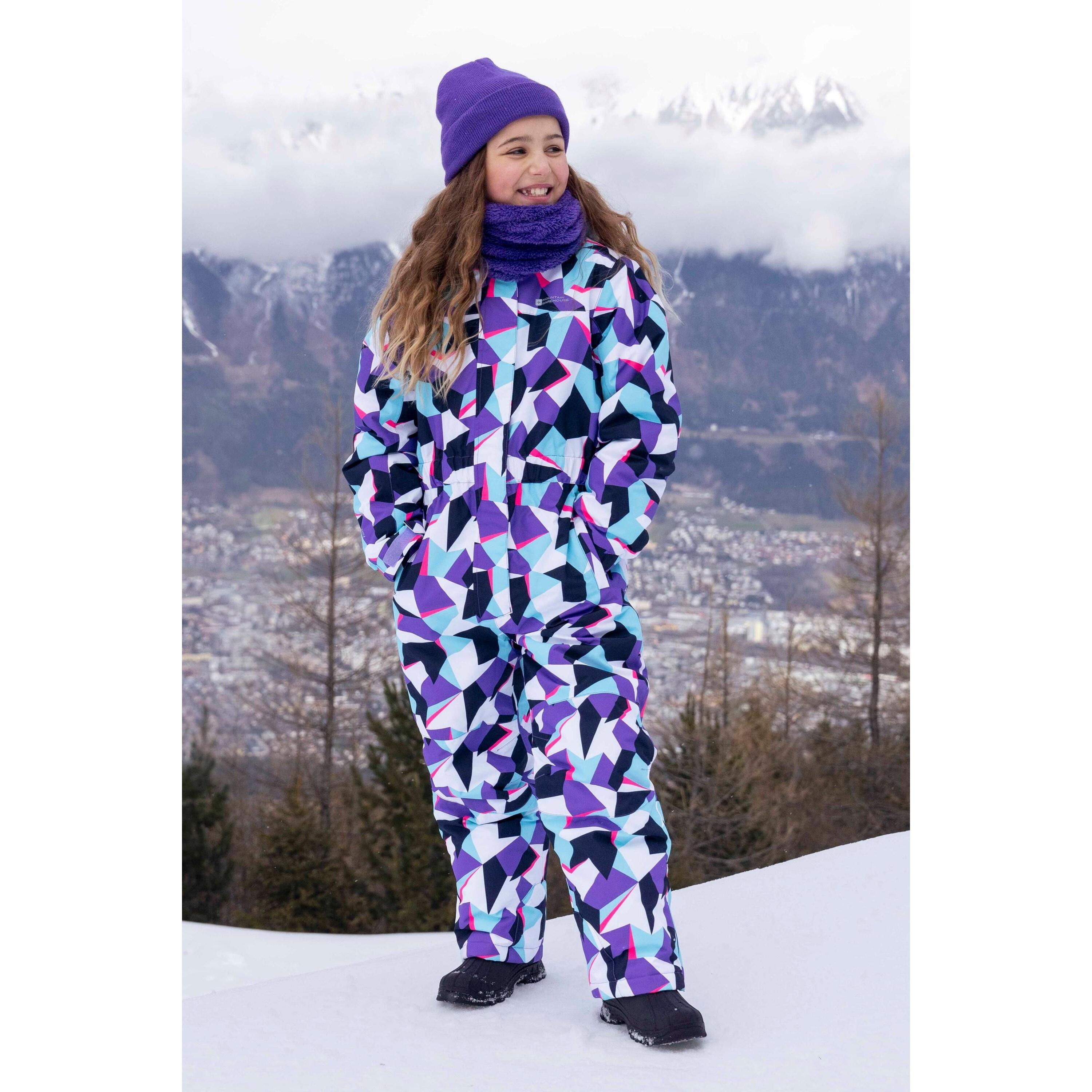 Mountain Warehouse Childrens/Kids Cloud Geometric Snowsuit