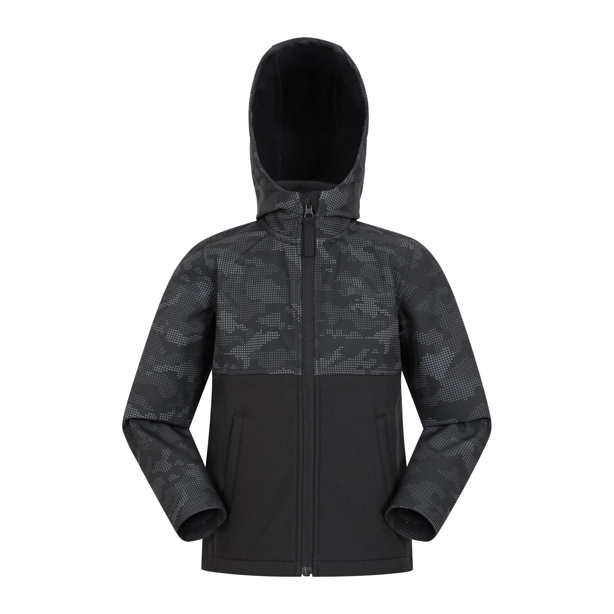 Mountain Warehouse Childrens/Kids Exodus Camouflage Soft Shell Jacket