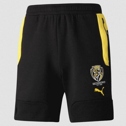 Richmond Tigers 2022 AFL PUMA Mens Training Shorts | Black