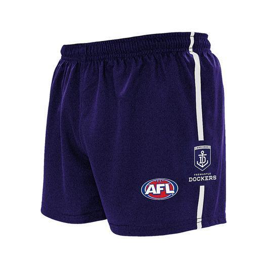 AFL Home Baggy Shorts - Fremantle Dockers - Adult - Supporter - Burley Sekem