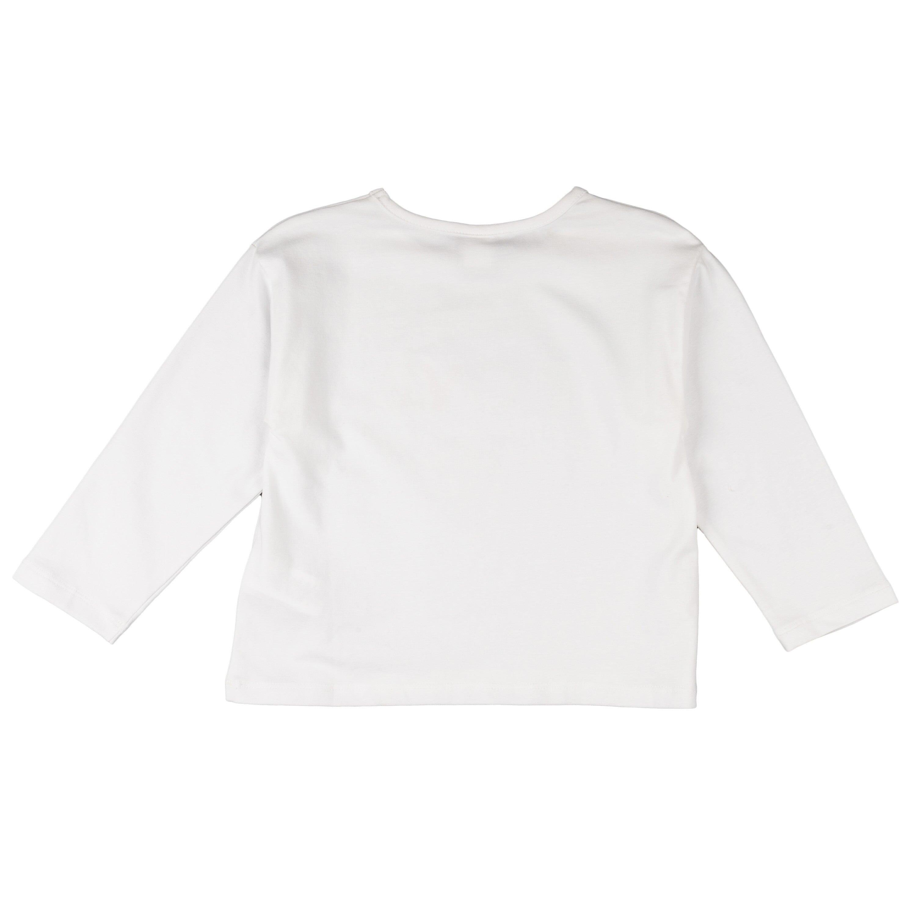 Camiseta manga larga niña blanca LOVE 3/5