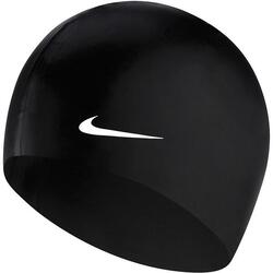 Bonnet de Bain Nike Swim Solid Silicone Training Noir