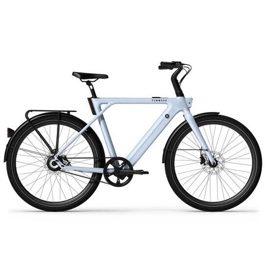 Reconditionné - Vélo de ville électrique - CGO009 - Light Blue Bleu - Excellent