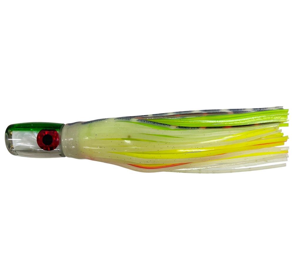 Coggin Small Barrel 7" Skirted Trolling Lure / LUMO