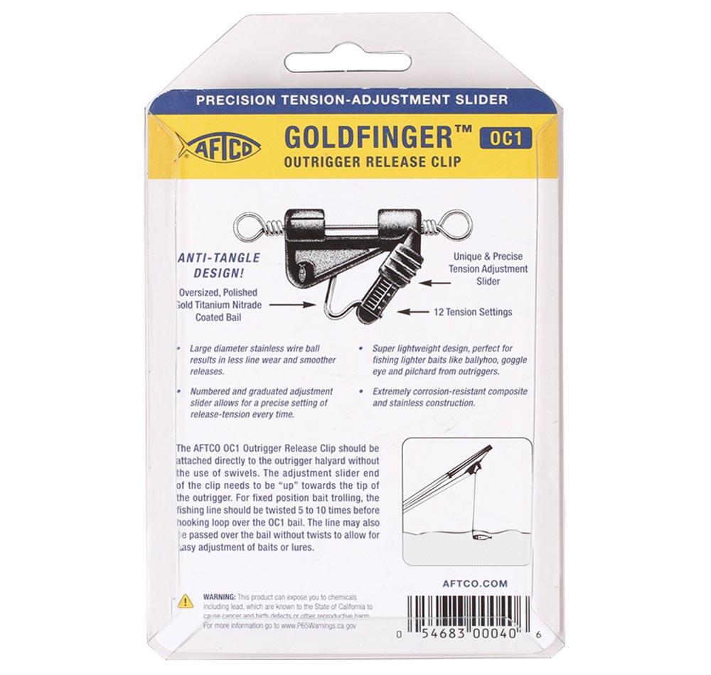 AFTCO Goldfinger Outrigger Release Clip OC1