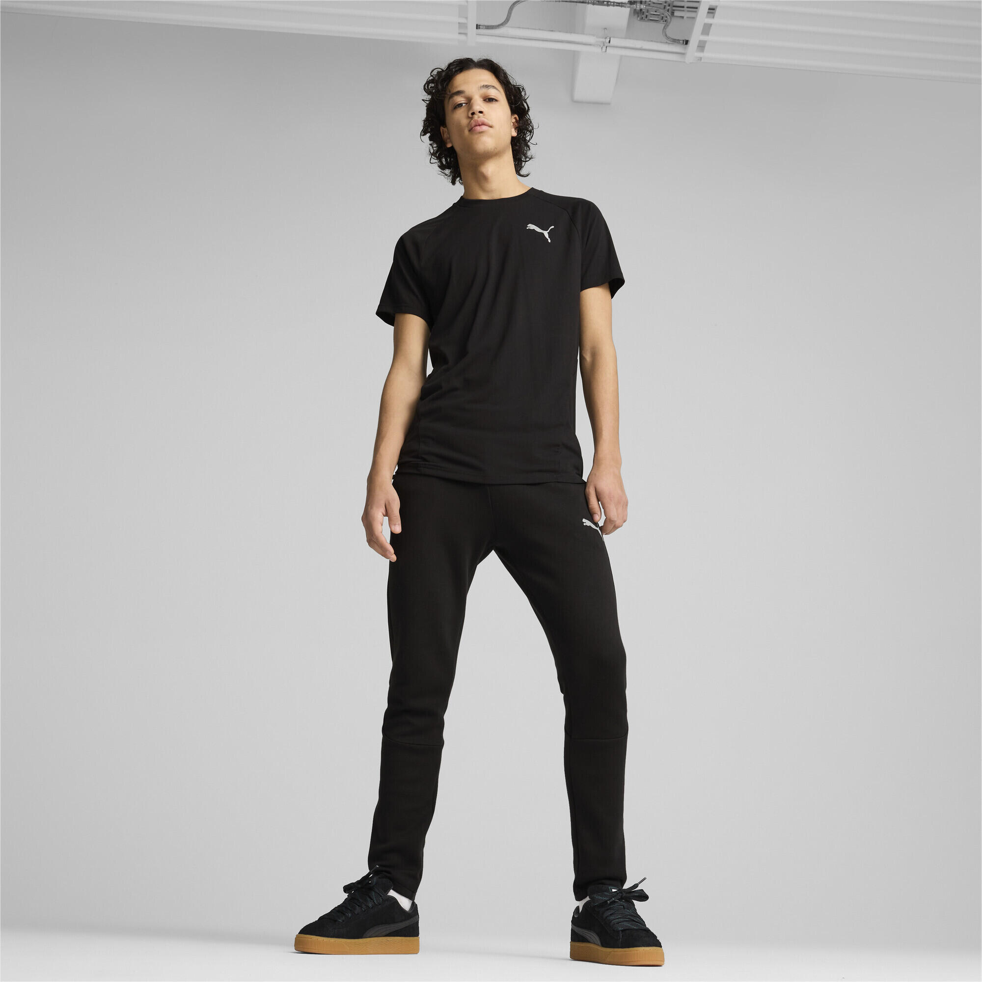 T-shirt EVOSTRIPE da uomo PUMA Black 6/7