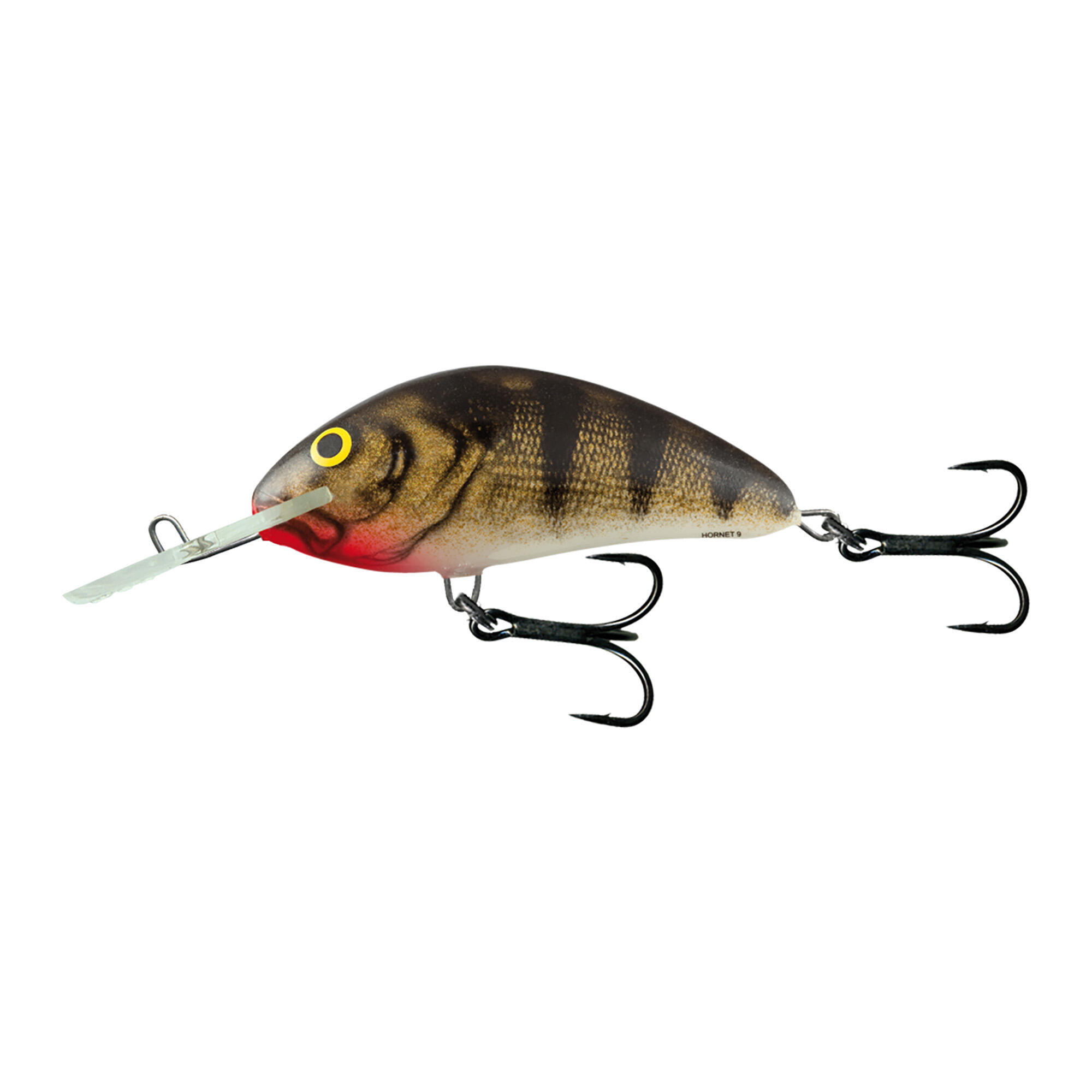 Salmo - Wobbler Salmo Hornet Fl - Leurre Souple - Gris|rouge - Taille Unique - Decathlon