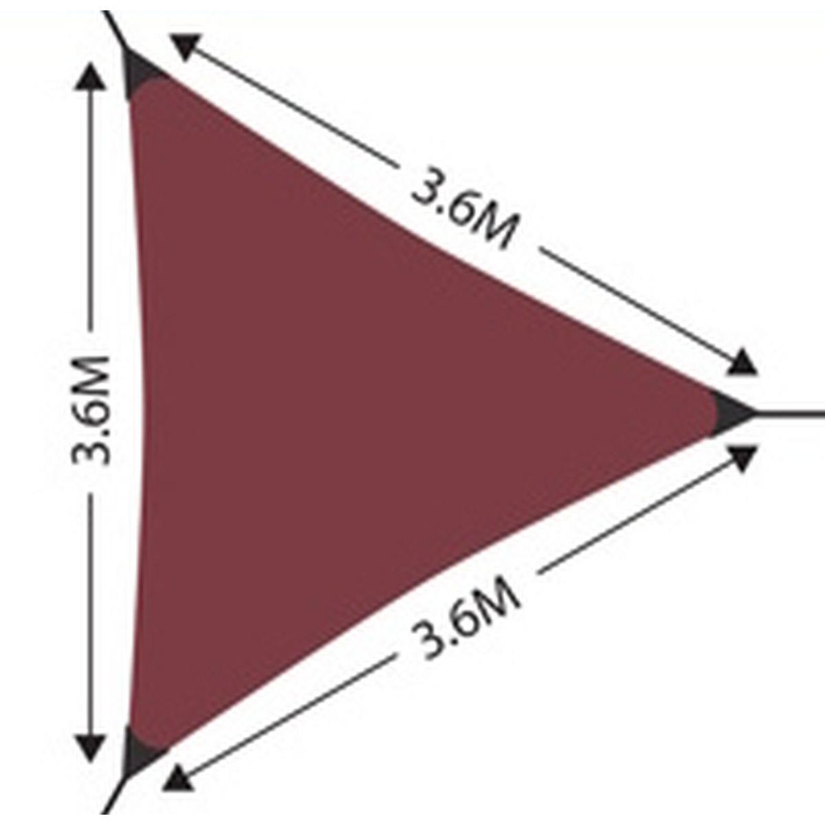 Płachta przeciwsłoneczna ProGarden 3,6x3,6x3,6m 4/4