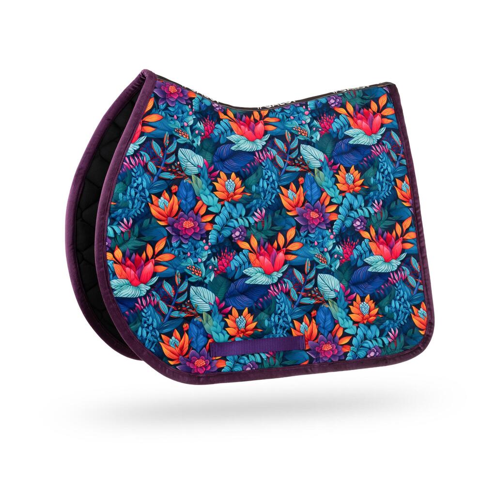 GALOP WEAR Power Flower Premium Saddle Pad – All-Purpose