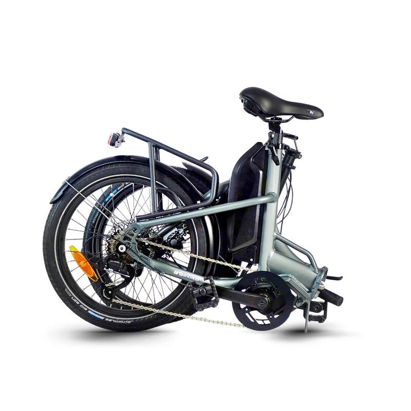 Urbanbiker Mini PLUS | Ebike Dobrável | Autonomia 100KM | Grafite | 20"