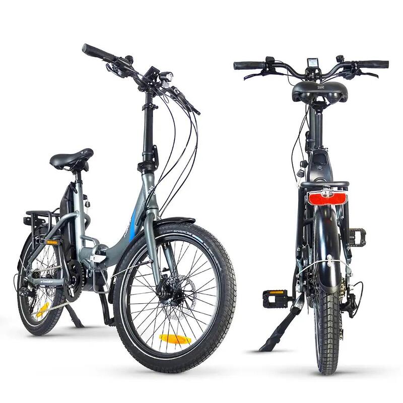 Urbanbiker Mini PLUS | Ebike Dobrável | Autonomia 100KM | Grafite | 20"