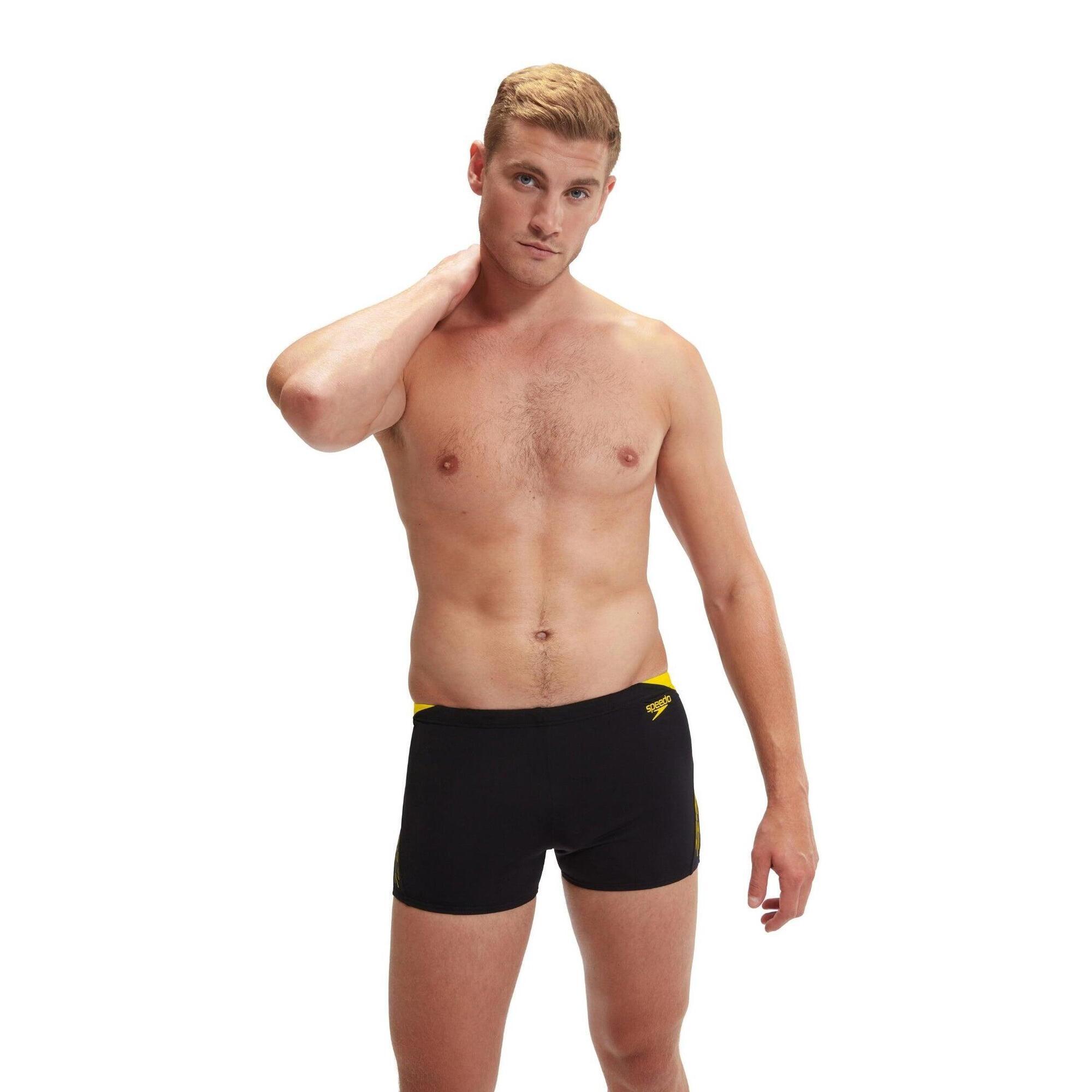 Speedo - Short De Bain Homme Speedo Hyper Boom Splice Aquashort Noir/lime Amère - Short De Bain - Jaune|noir - 30 - Decathlon