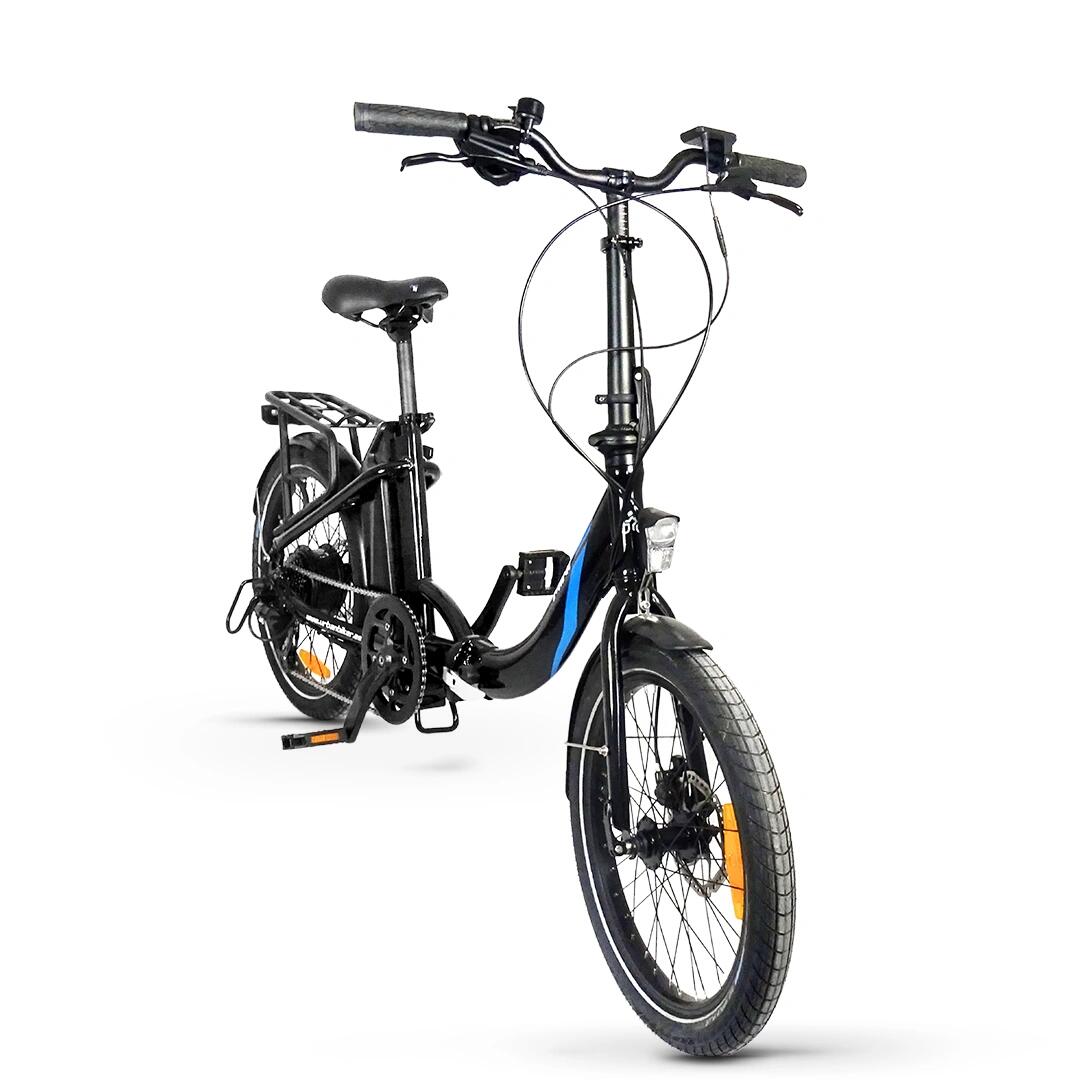 Mini | VAE pliable | 100 km Automomie | Noir | 20" 2/9