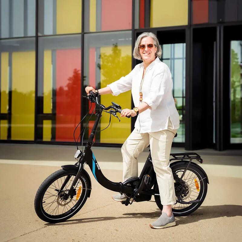 Urbanbiker Mini | VAE pliable | 100KM Automomie | Noir | 20"