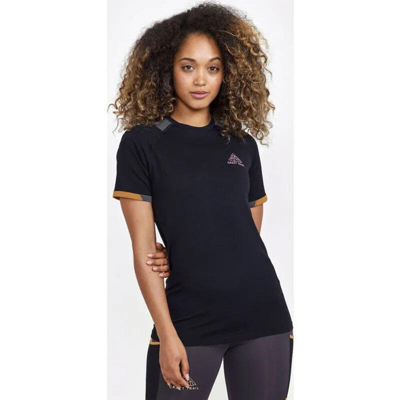 PRO Trail Fuseknit SS Tee Women's Short Sleeve T-shirt - Black