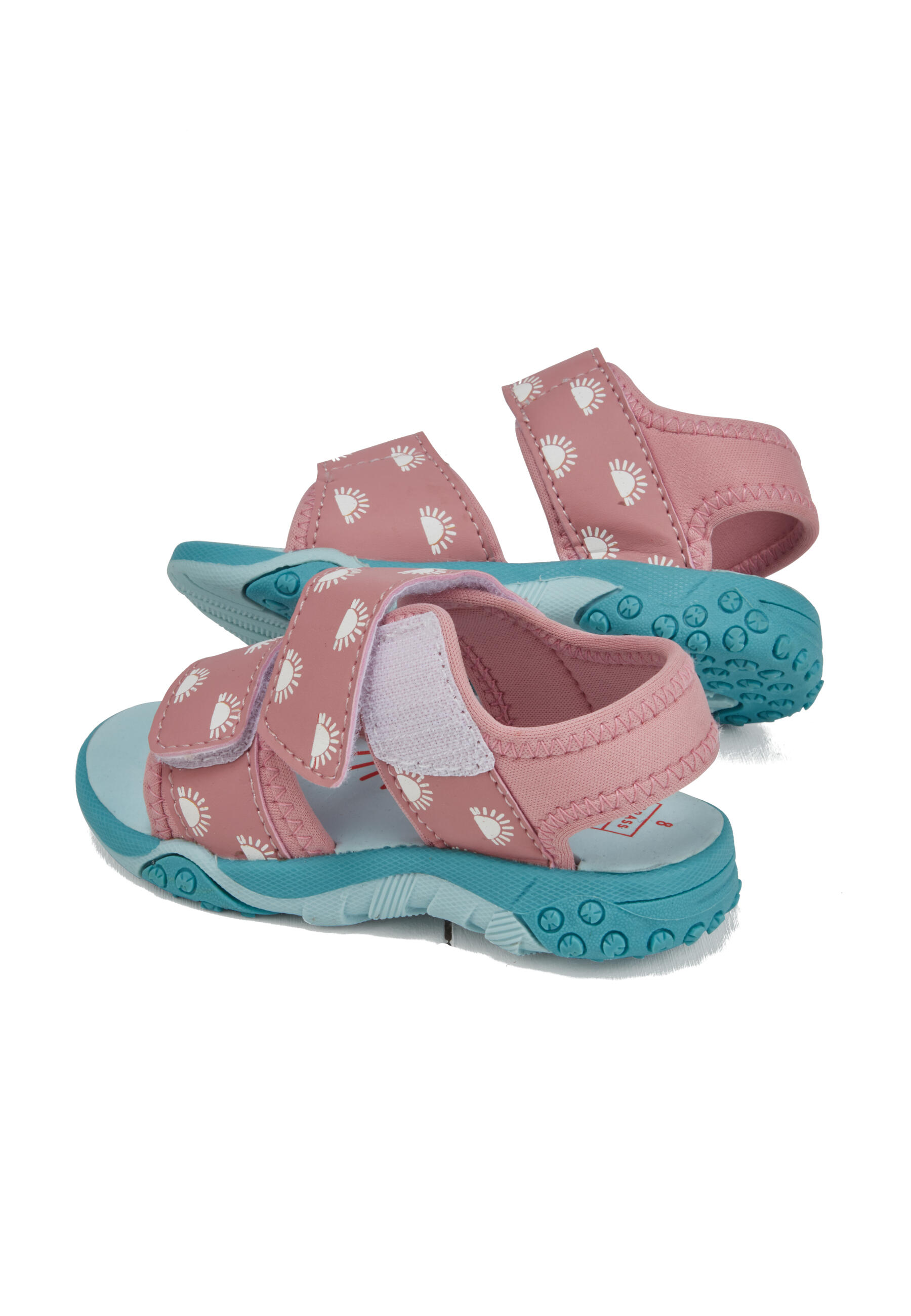 rose coloured sandals