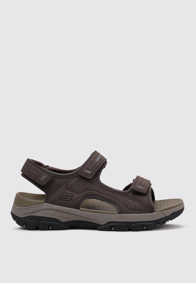 Sandalias hombre skechers marrón