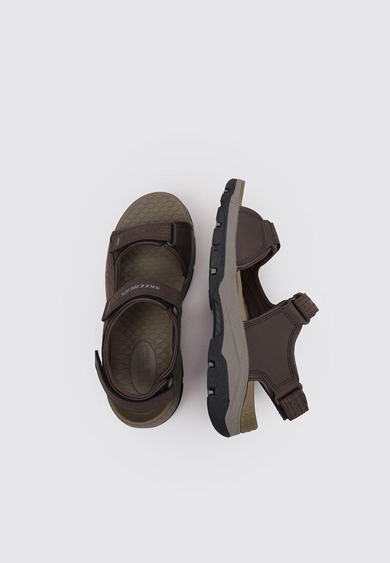 Sandalen Skechers Modell Tresmen - Garo Farbe Brown 5/5