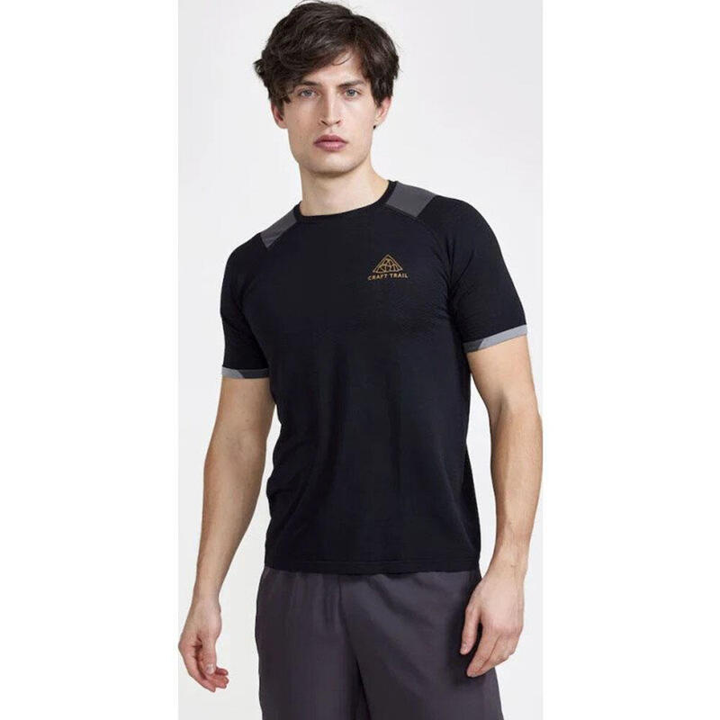 PRO Trail Fuseknit SS Tee Men's Training Short Sleeve T-shirt - Black