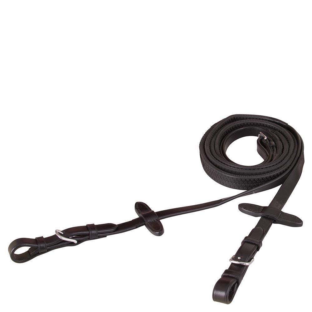 BR Redini per cavalli in gomma ad anello rotondo BR Equitation Eventa Pro Grip