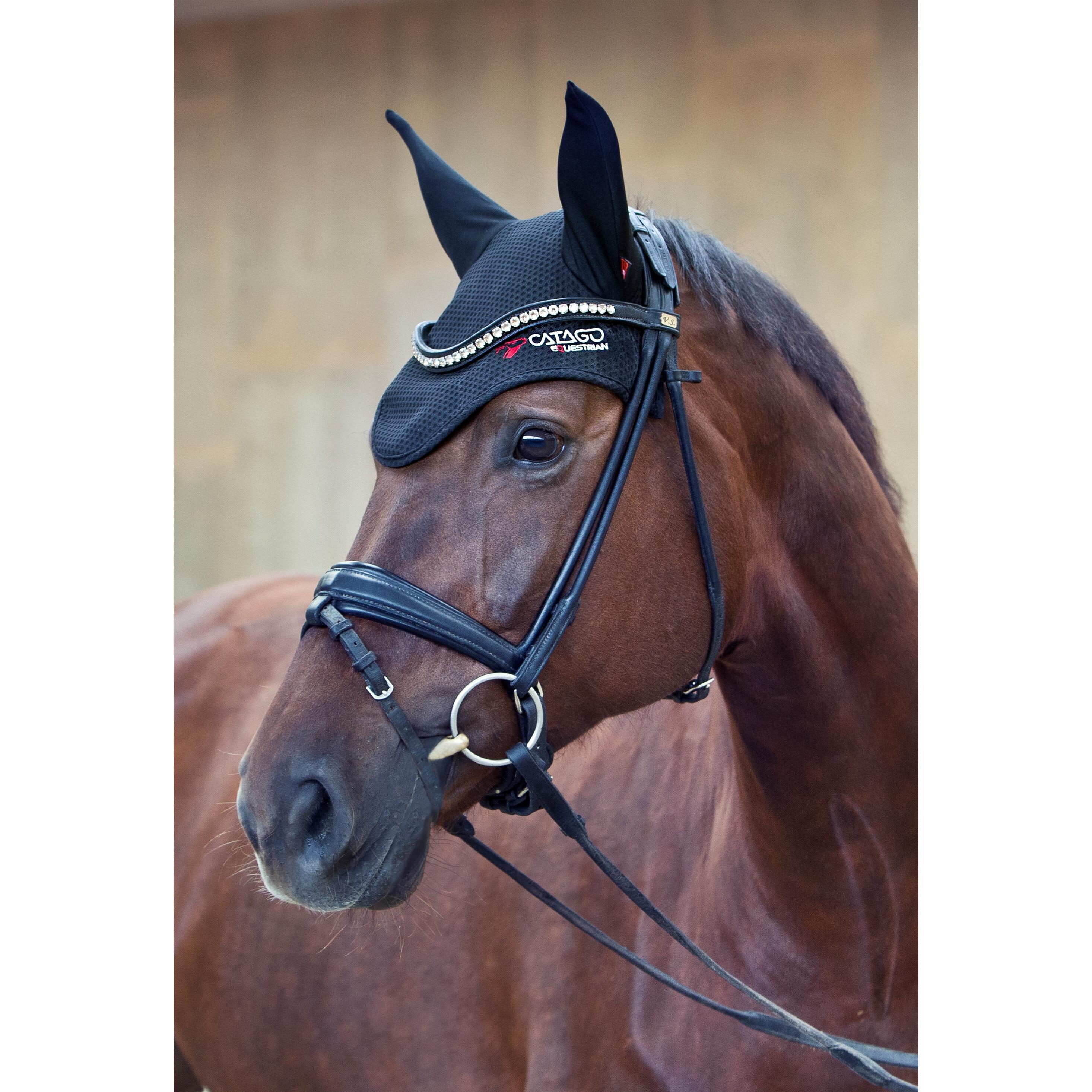 Máscara antimoscas para caballos Catago FIR-Tech 2/2