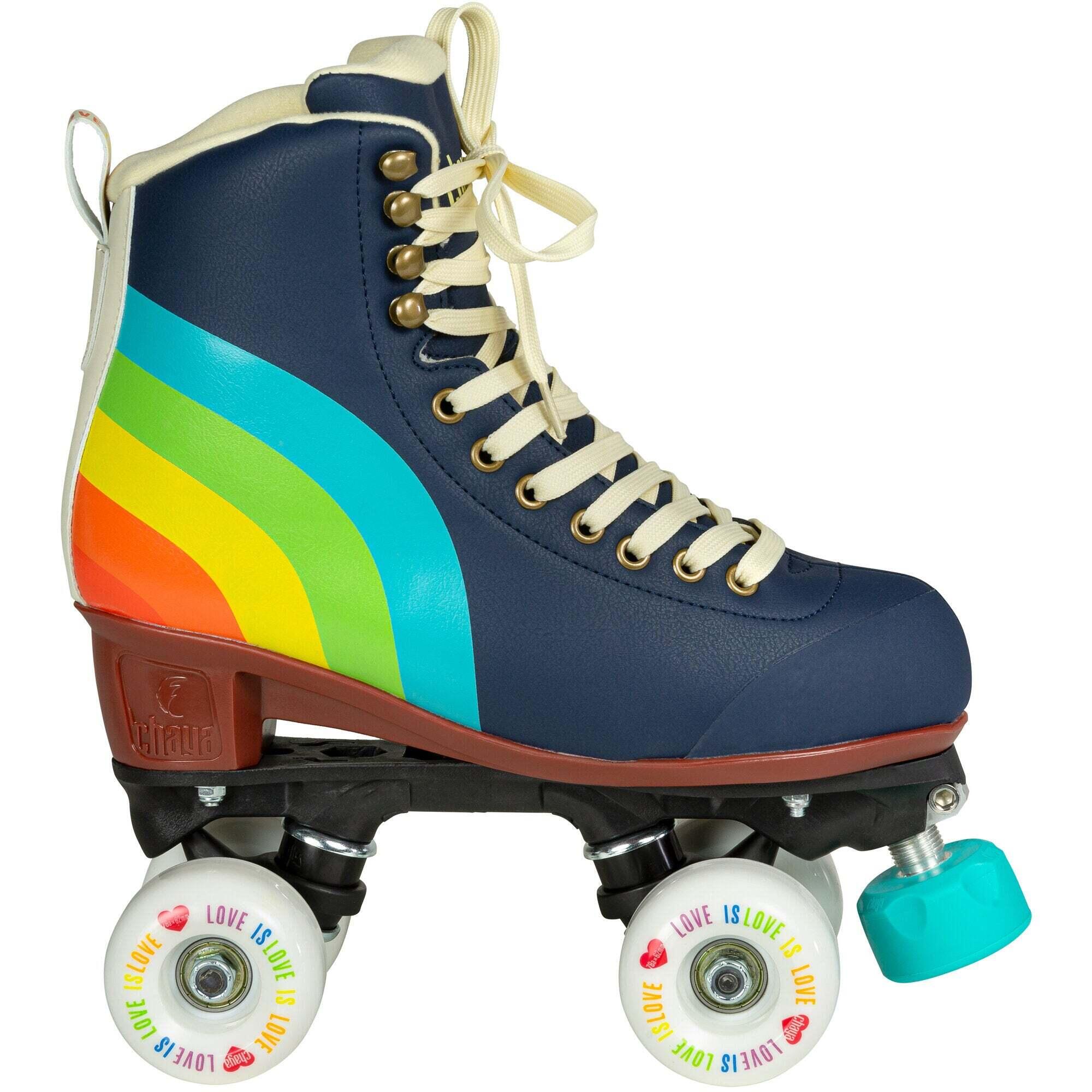 Chaya - Roller Quad Chaya Melrose Elite Love Is Love - Rollers En Ligne - Bleu|multicolore - 38 - Decathlon