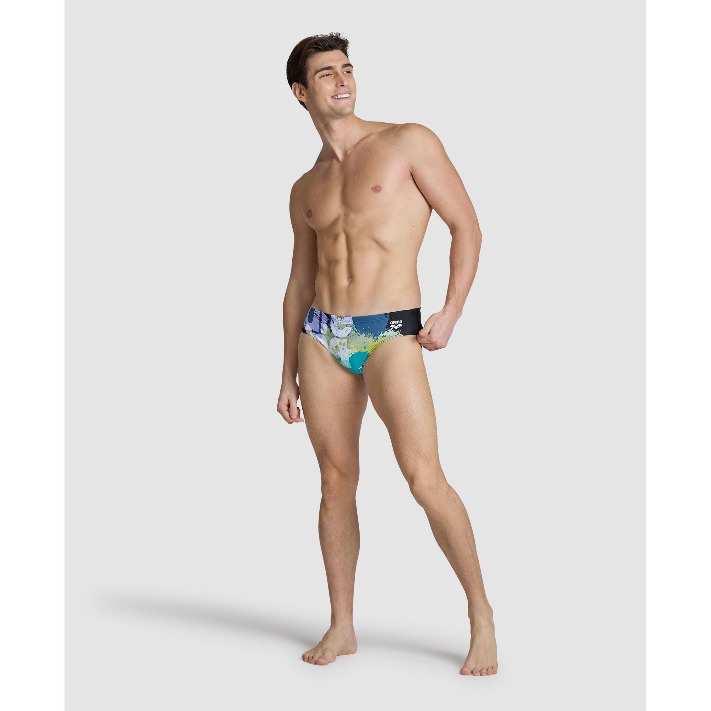 Costume slip uomo Arena Waves Breaking 2/5