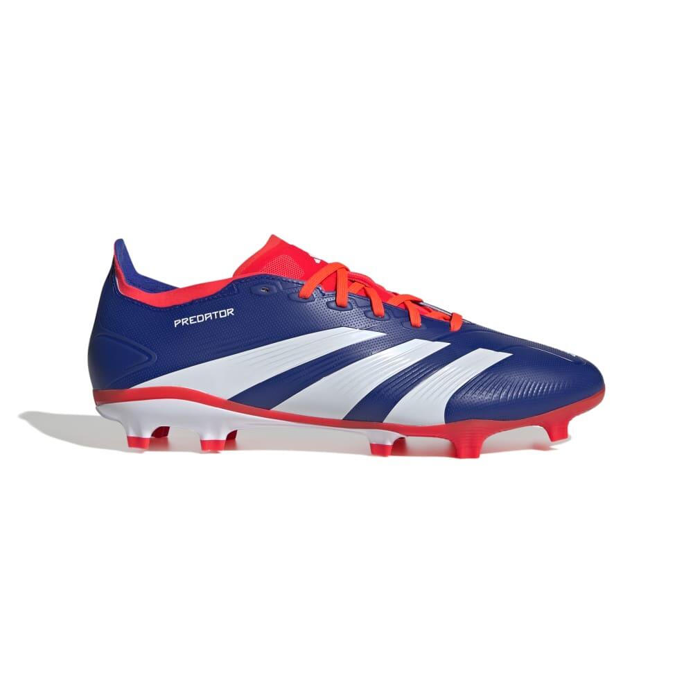 Adidas - Crampons Adidas Predator League Fg Bleu Et Blanc - Chaussures De Football - Blanc|bleu|rouge - 44,5 - Decathlon