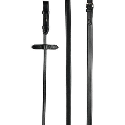 Rênes pour cheval en cuir roulées Catago