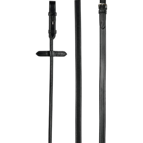 Rênes pour cheval en cuir roulées Catago