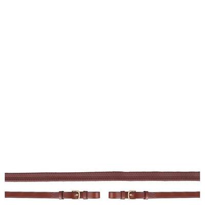 Rubberen teugels met ronde lus br equitation eventa pro grip