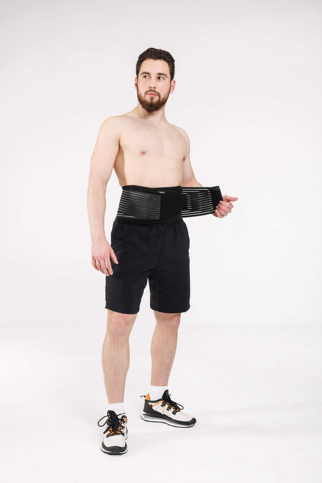 Pas stabilizujący odcinek lędźwiowo-krzyżowy oddychający wsparcie pleców DrFit 2/5