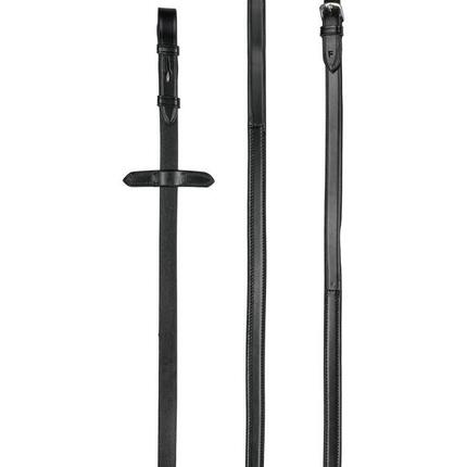 Rênes pour cheval cuir/caoutchouc Catago