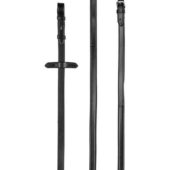 Rênes pour cheval cuir/caoutchouc Catago