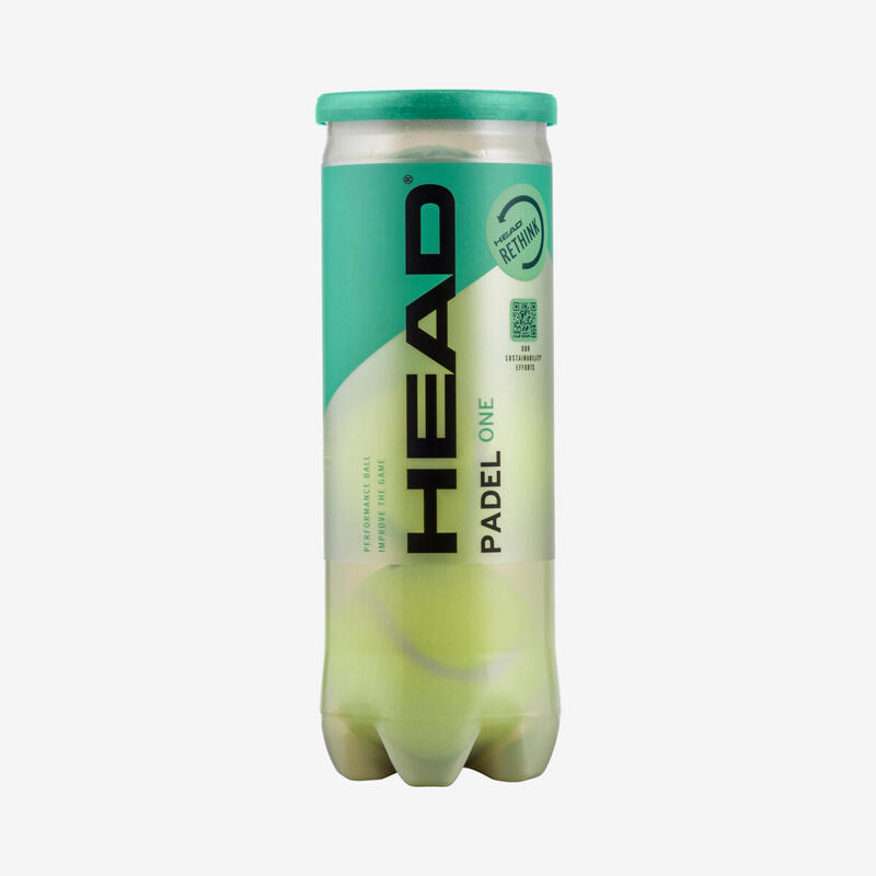 HEAD ONE Tube de 3 balles de padel